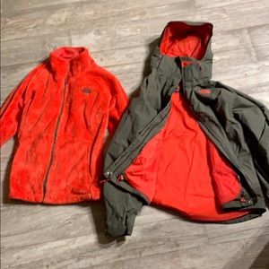 The North Face Dual Winter Jacket & Fleece Large